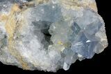 Blue Celestine (Celestite) Crystal Geode - Madagascar #70832-3